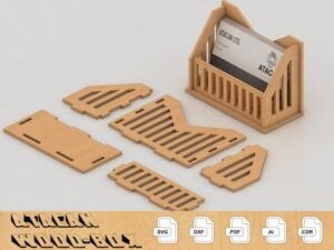 card holder wood