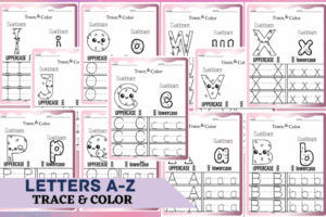 worksheets alphabet 