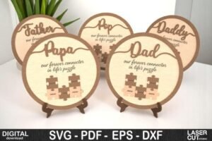 Family Puzzle Laser Cut