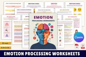 worksheets emotions 