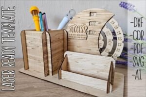 card holder wood