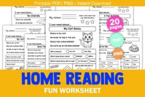 worksheets reading