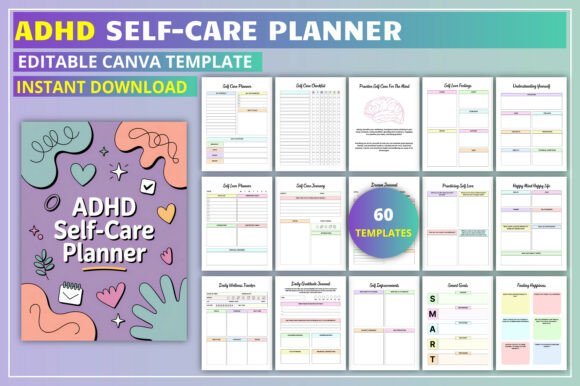 self care planner for busy moms