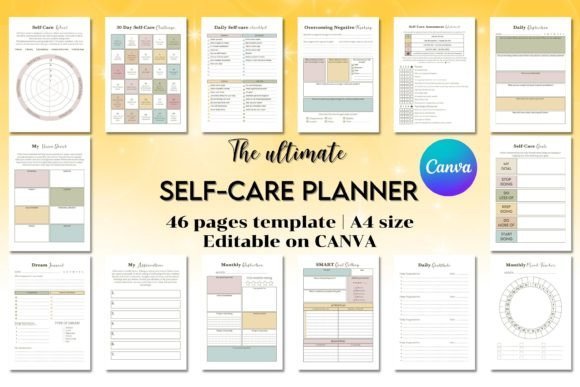 self care planner for busy moms