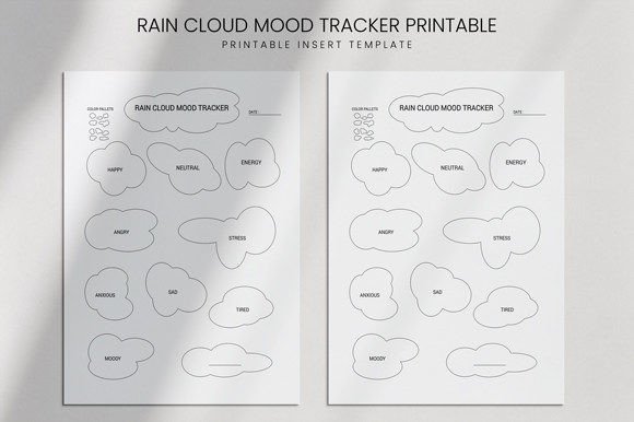 mood tracker printable for moms
