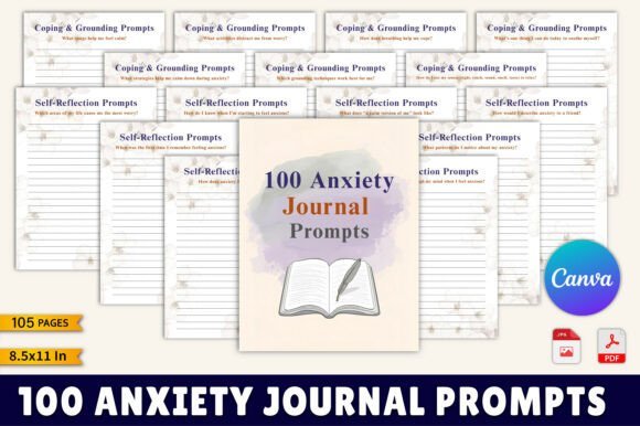 anxiety journal prompts for moms
