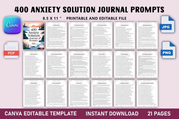 anxiety journal prompts for moms
