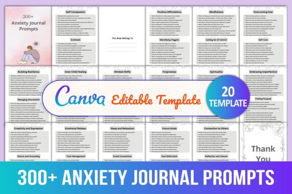 anxiety journal prompts for moms
