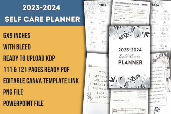 self care planner for busy moms