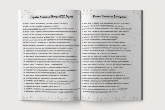 anxiety journal prompts for moms