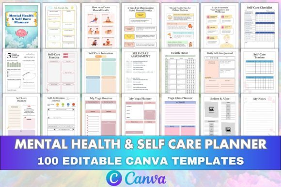 self care planner for busy moms
