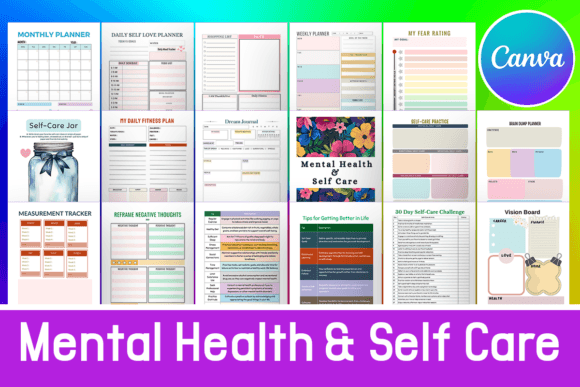 self care planner for busy moms