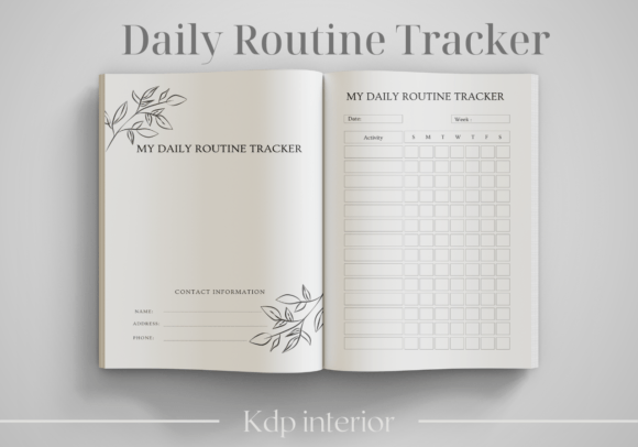 daily routine planner for mental health