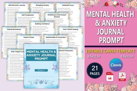 anxiety journal prompts for moms