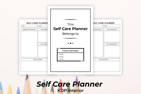 self care planner for busy moms