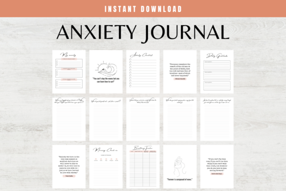 anxiety journal prompts for moms