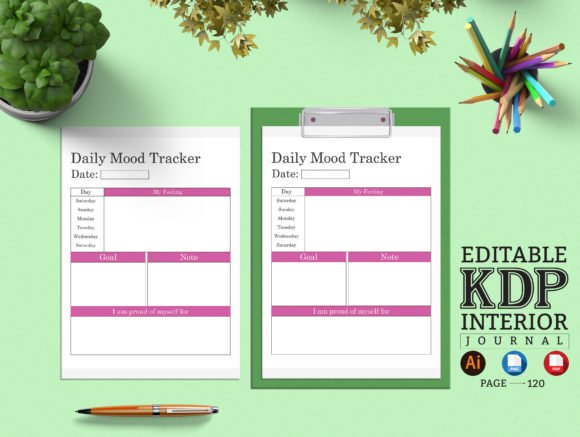 mood tracker printable for moms