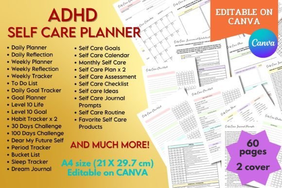 self care planner for busy moms