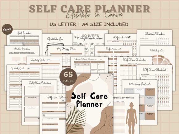 self care planner for busy moms