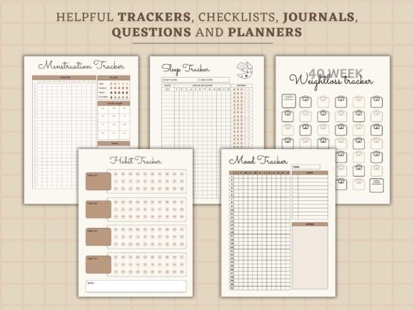 self care planner for busy moms