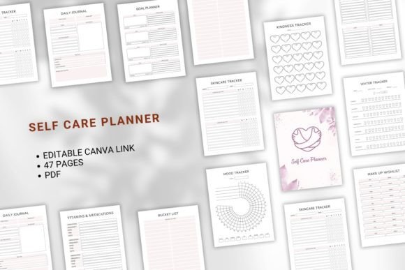 self care planner for busy moms