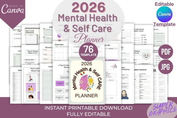 self care planner for busy moms