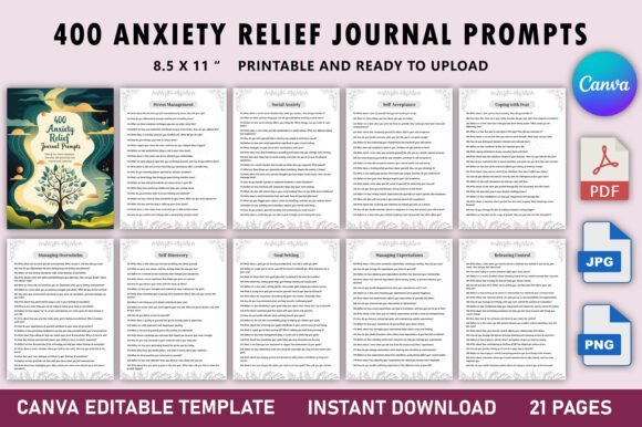 anxiety journal prompts for moms