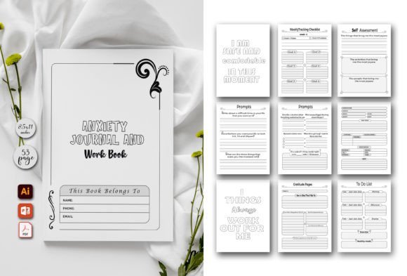 anxiety journal prompts for moms