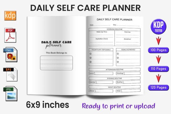 self care planner for busy moms