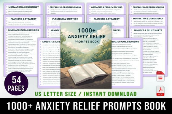 anxiety journal prompts for moms