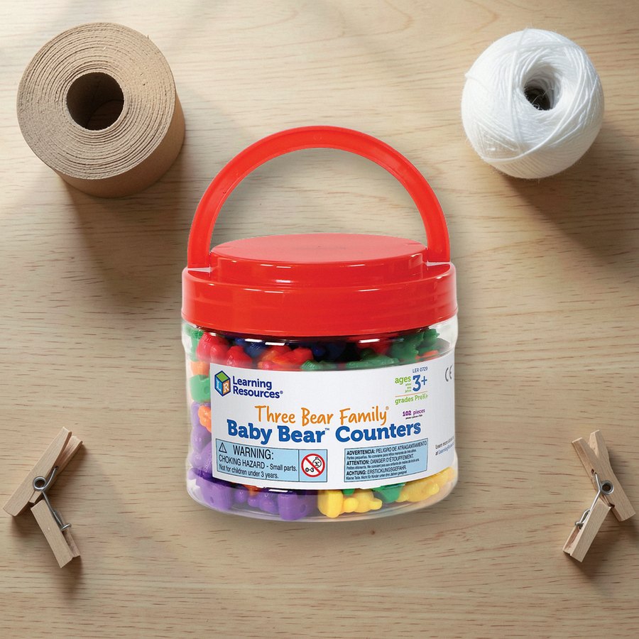 Bear counters, 102 pieces